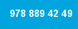 978 889 42 49 978 889 42 49